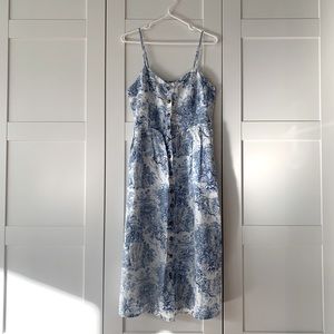 Blue & White Summer Dress
